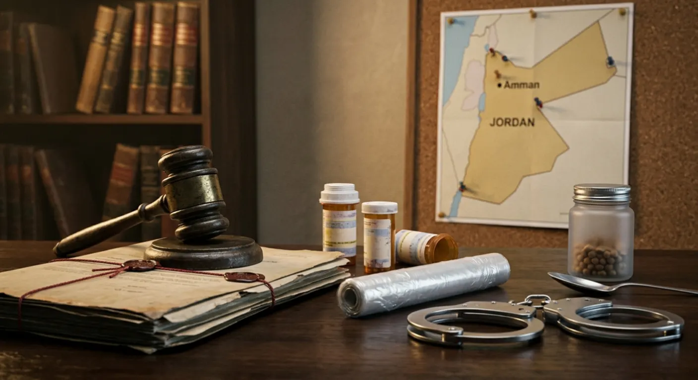 قضايا المخدرات في القانون الأردني: ما يجب أن يعرفه المتهم وذووه