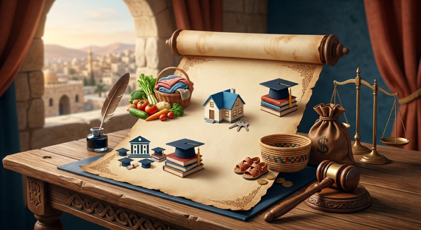 نفقات الأولاد في الأردن